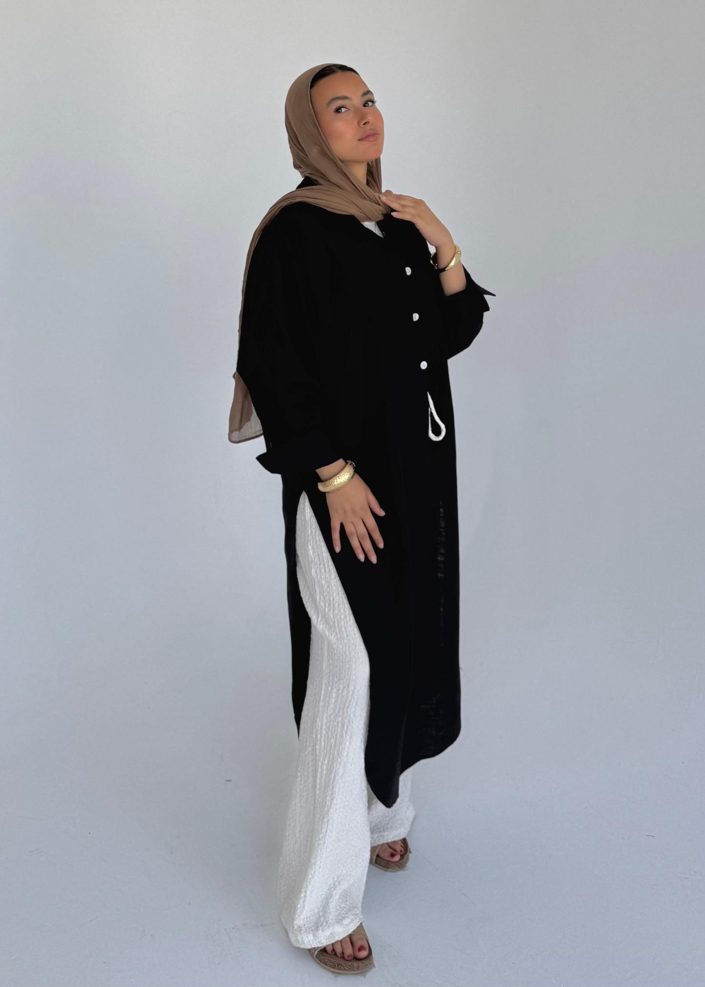 Long Shirt - Black