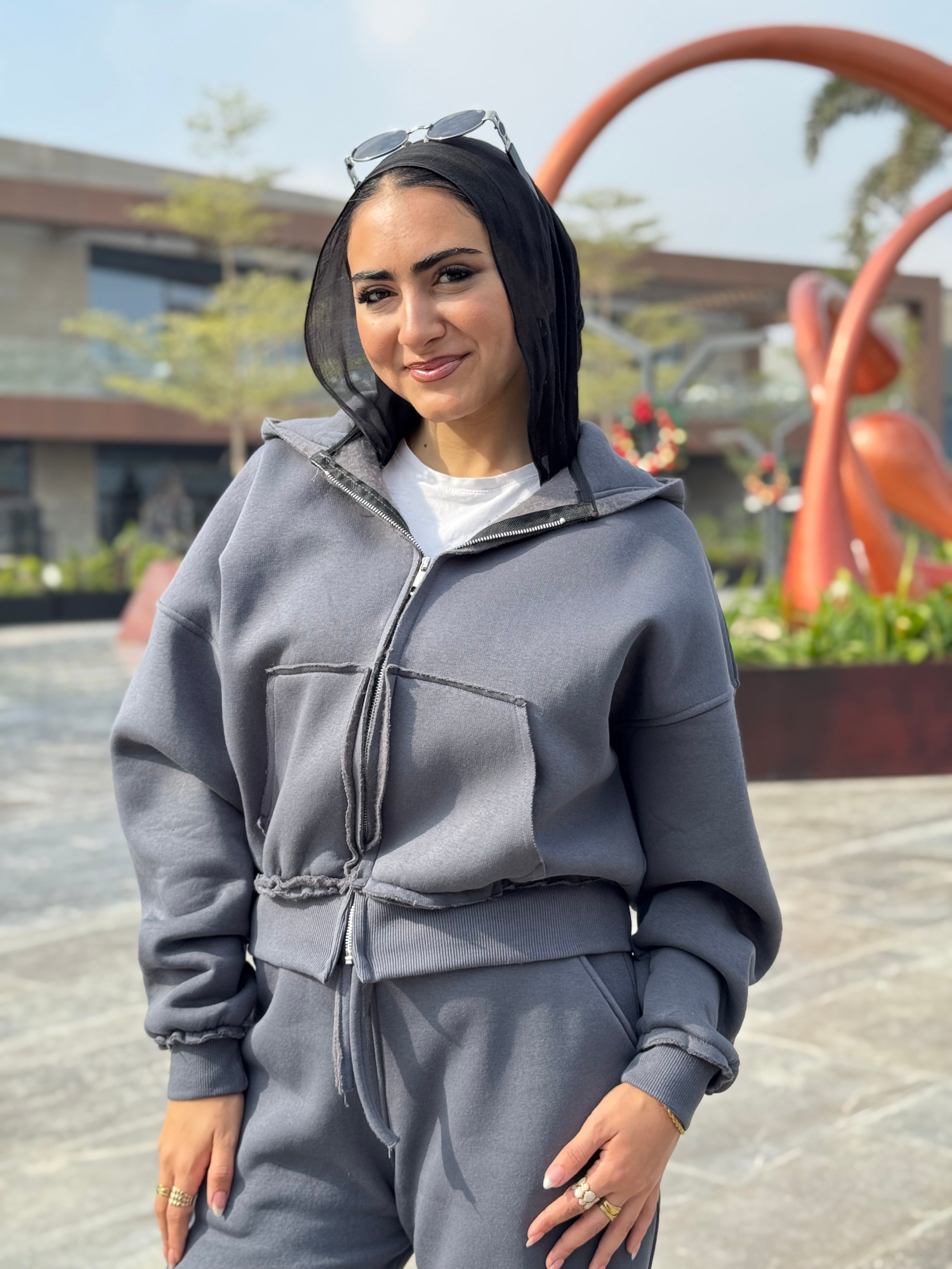 Hoodie Oversized Full-Zip - Gary