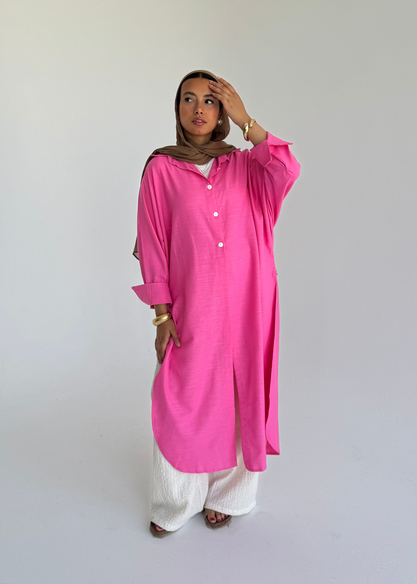 Long Shirt - Fuchsia