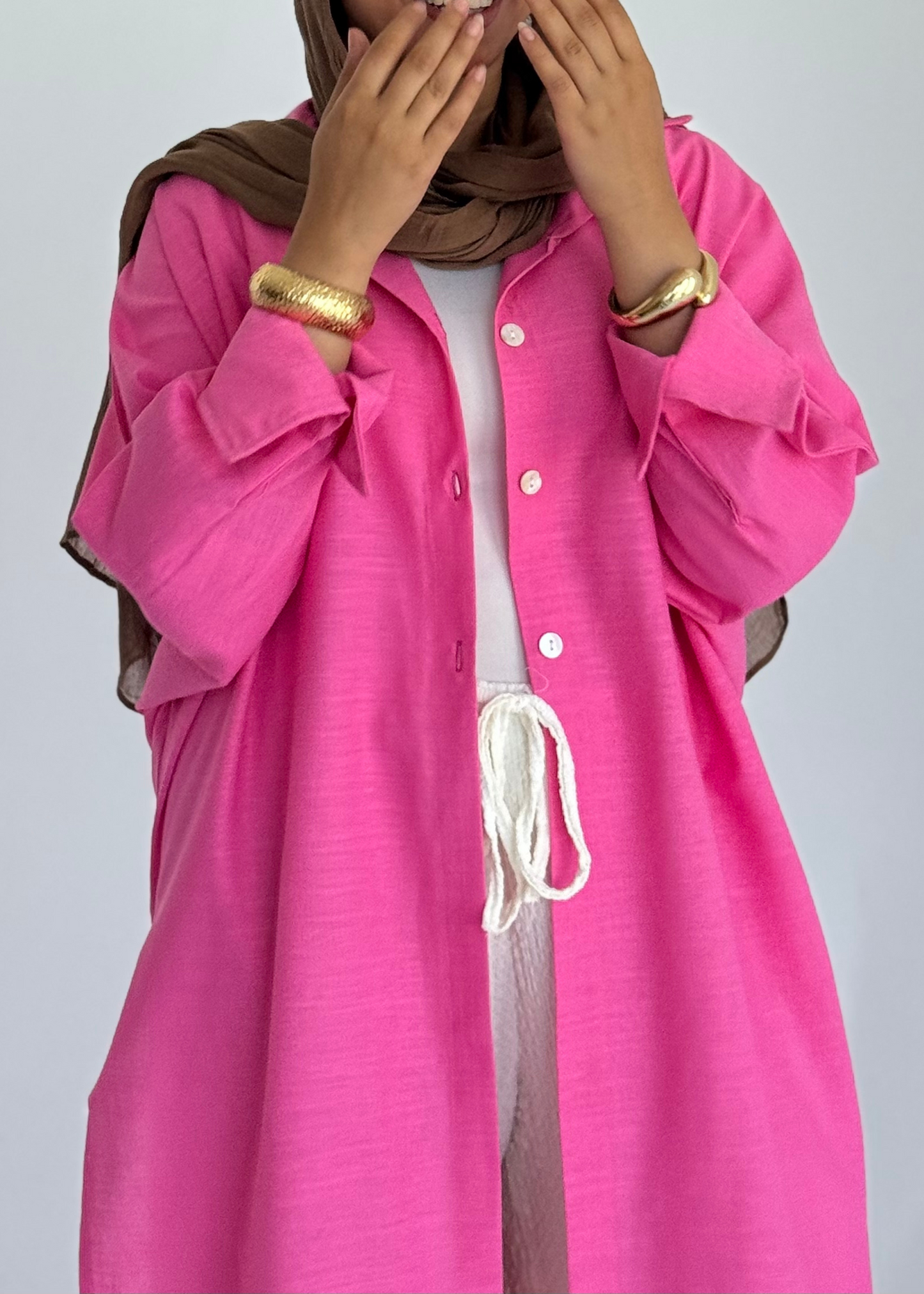 Long Shirt - Fuchsia