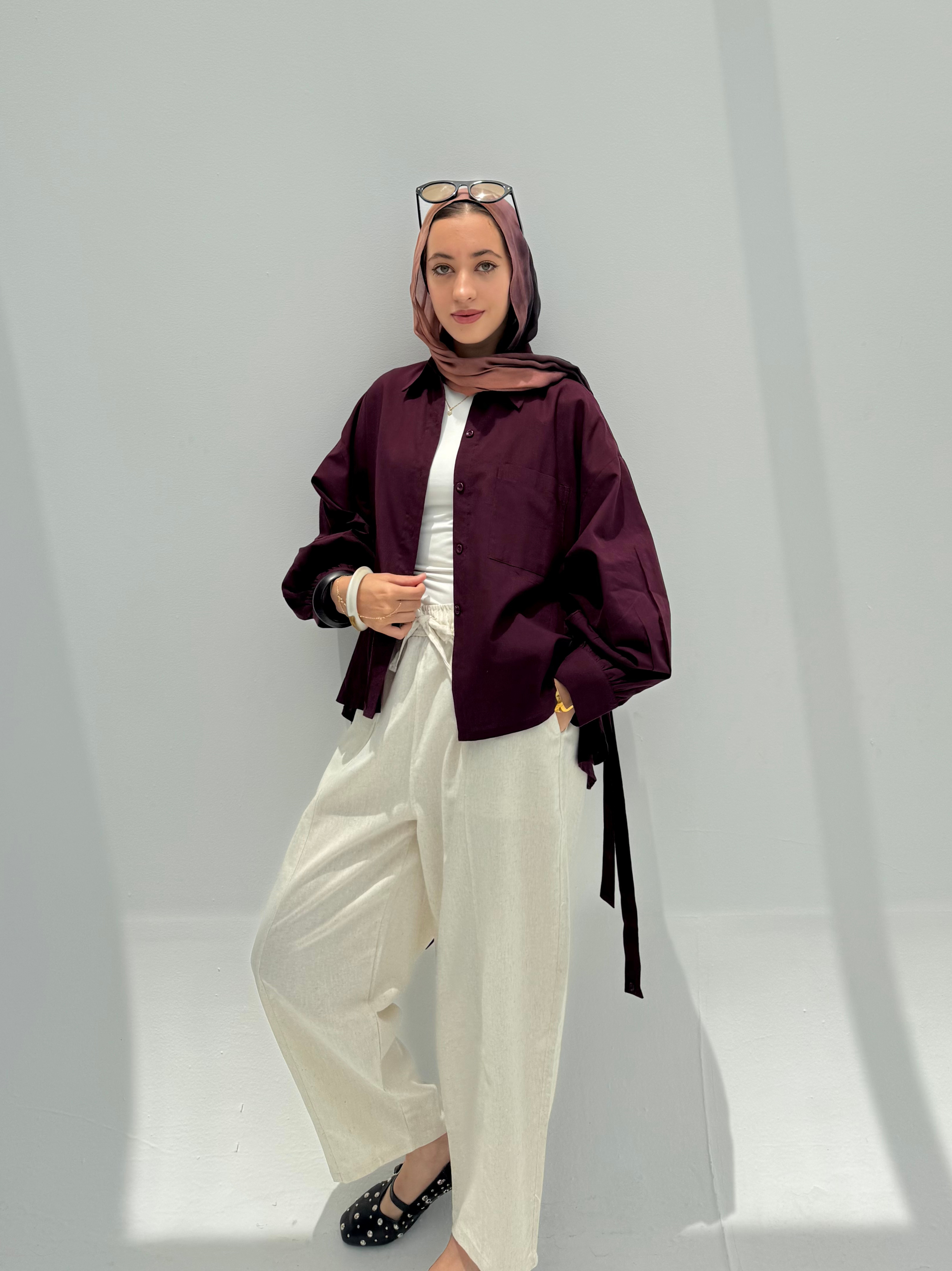 Ballon Pant - Beige