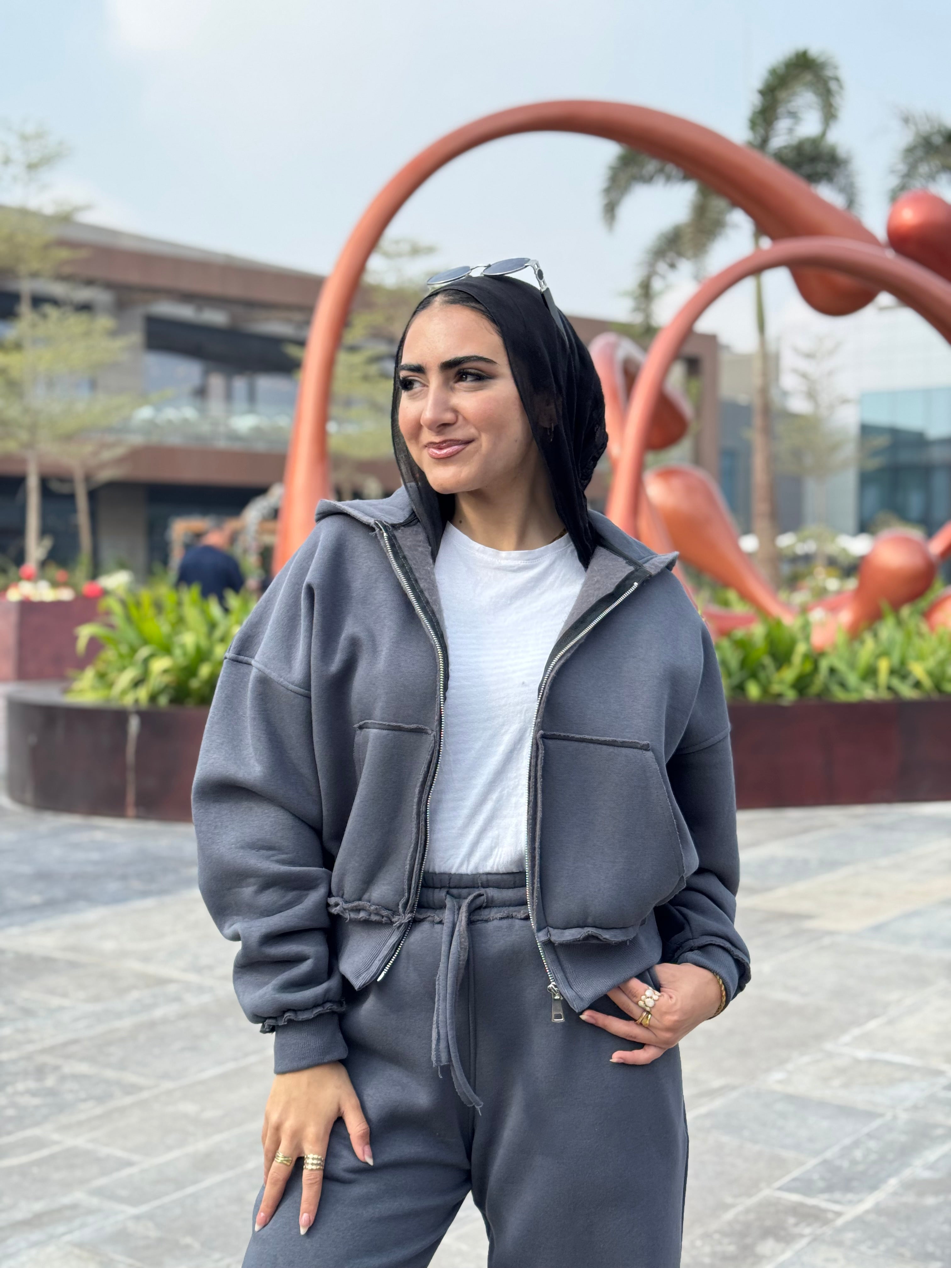 Hoodie Oversized Full-Zip - Gary