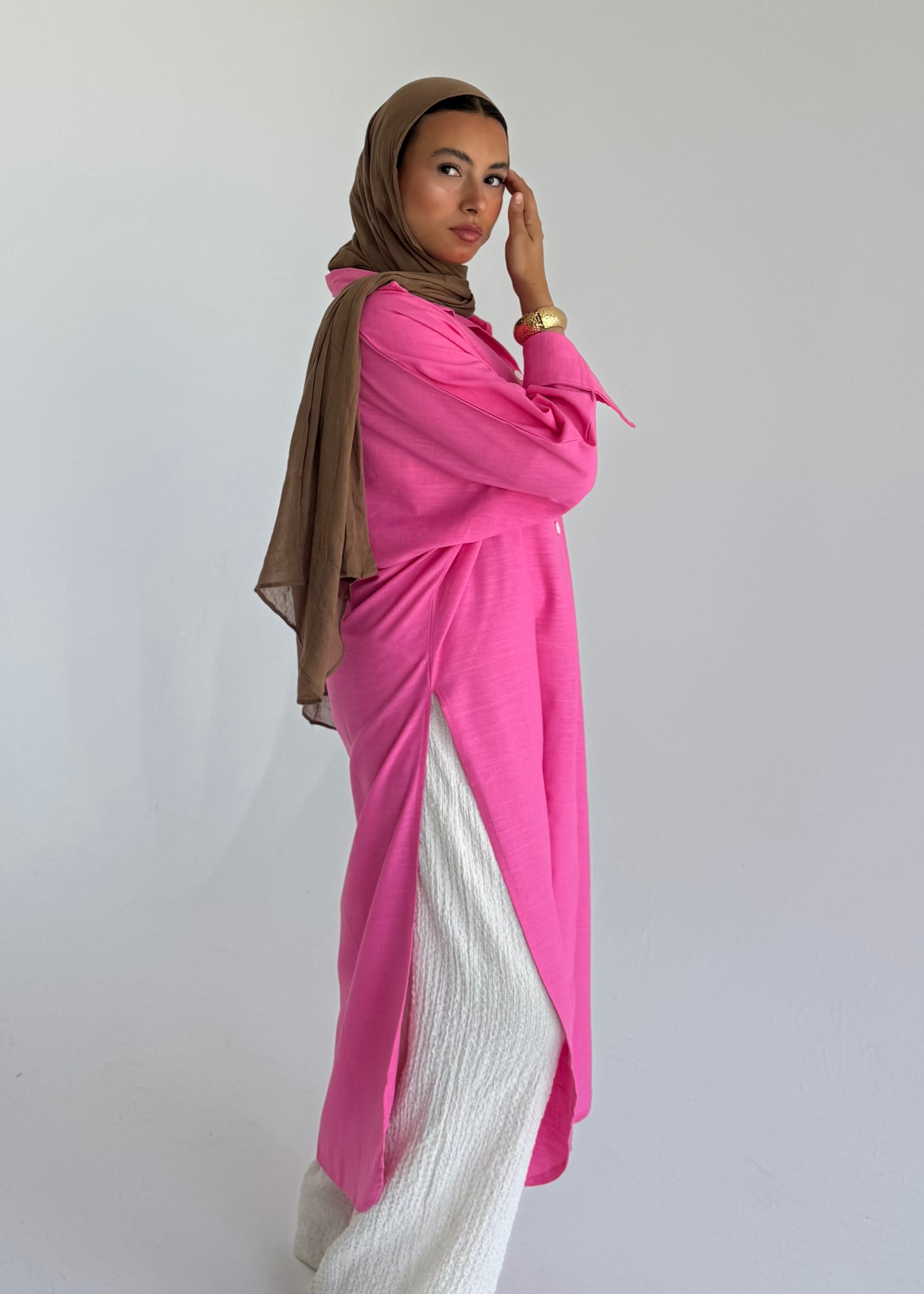 Long Shirt - Fuchsia