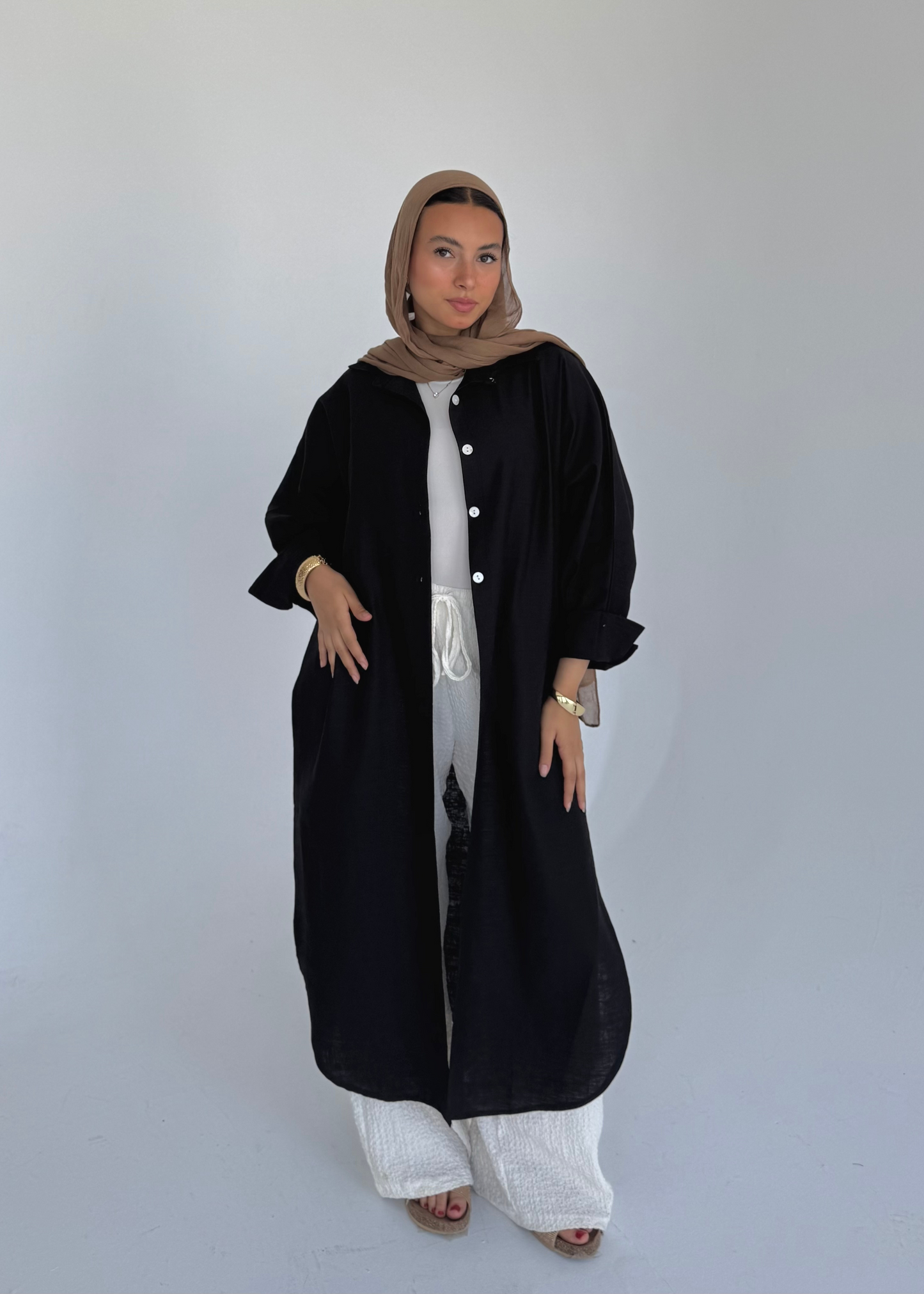 Long Shirt - Black
