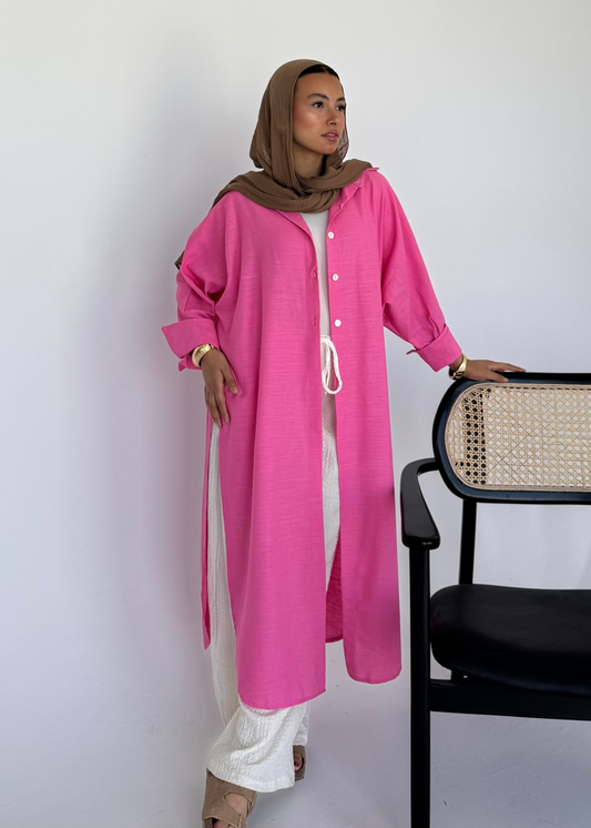 Long Shirt - Fuchsia