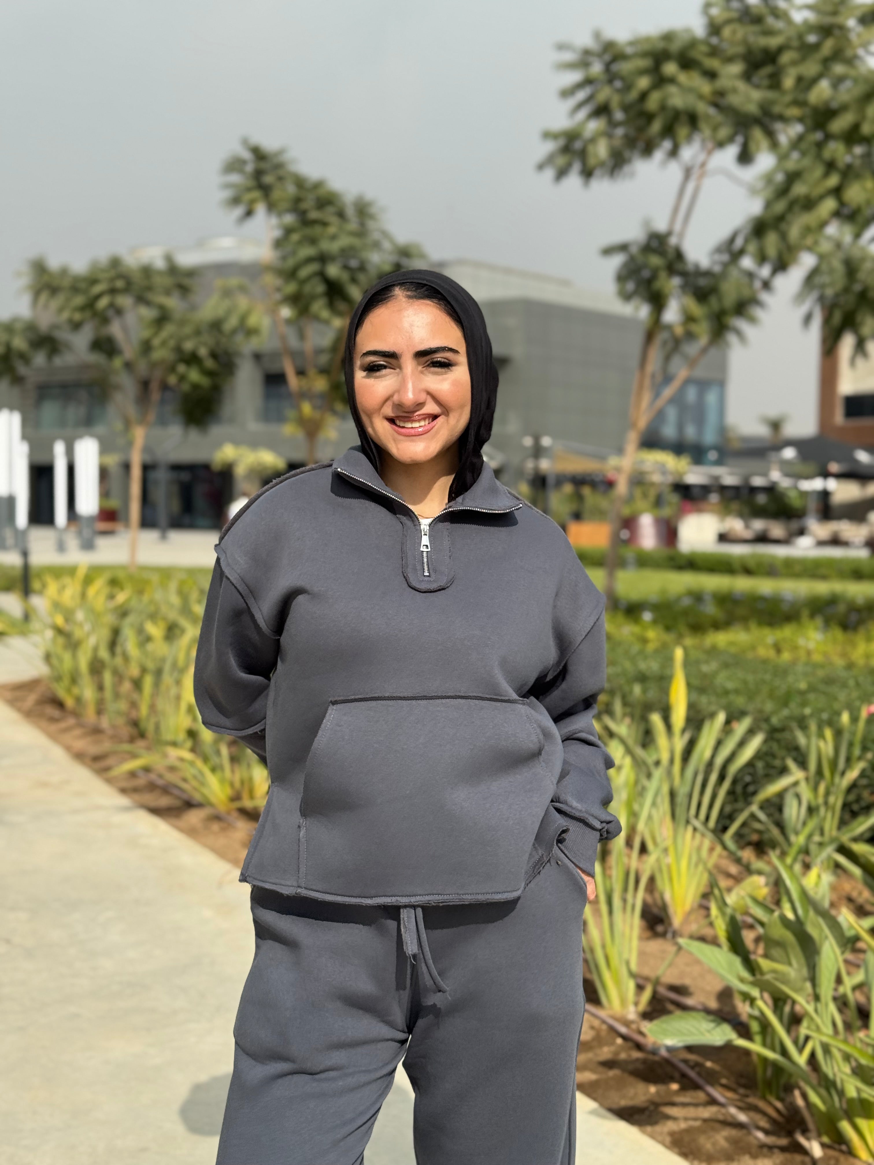 Quarter-Zip Sweatshirt - Gary