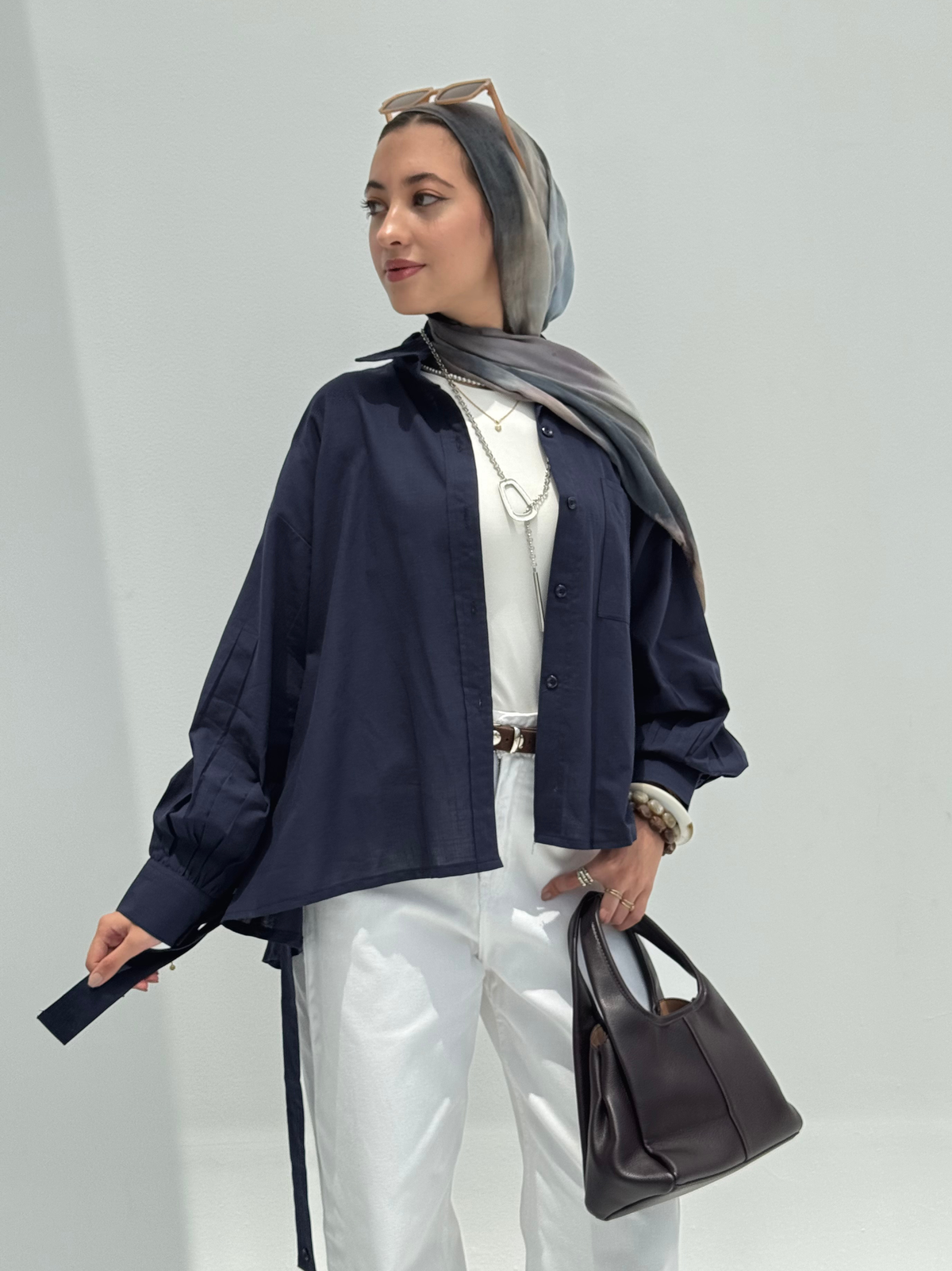 Aura Shirt - Navy