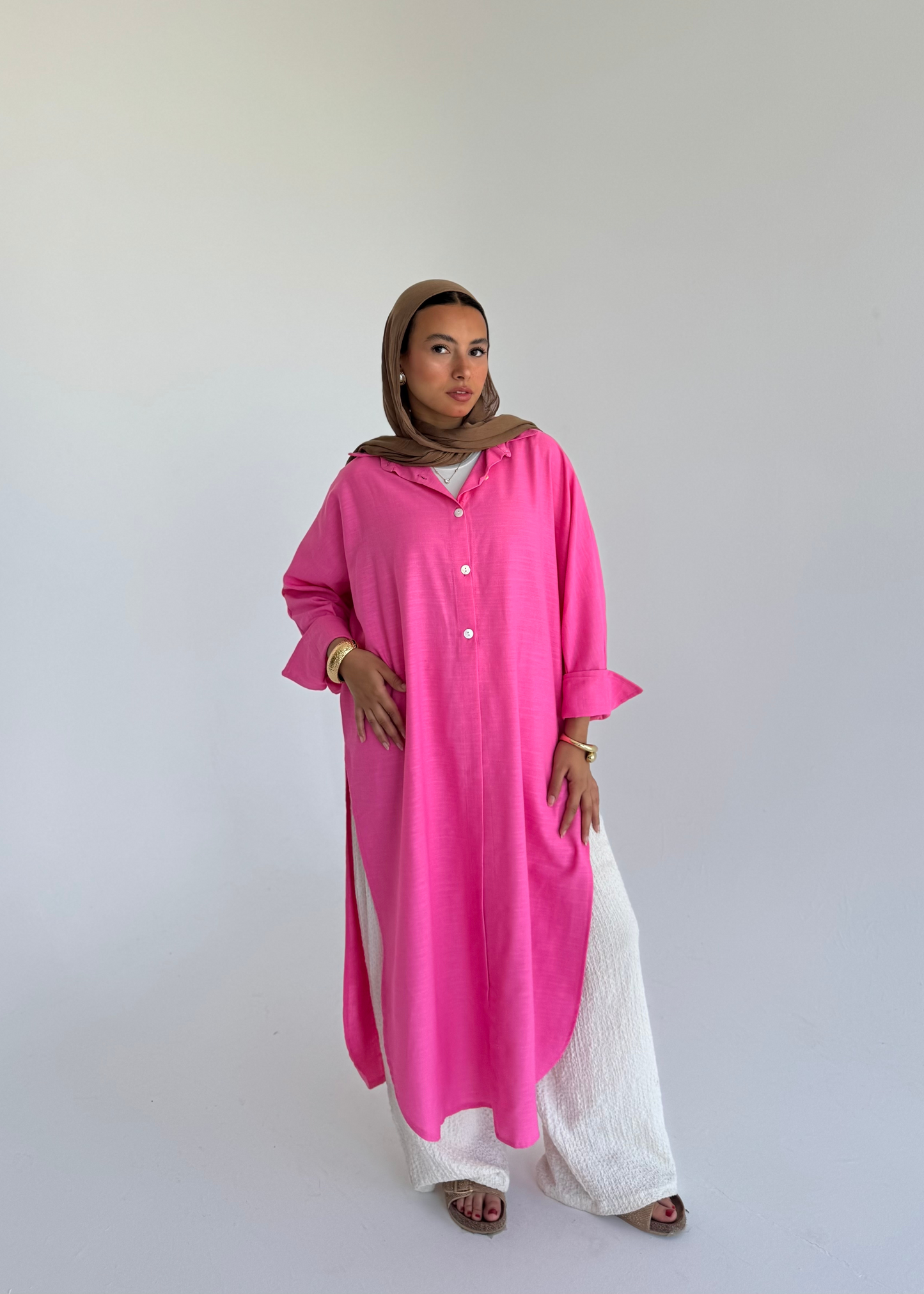 Long Shirt - Fuchsia