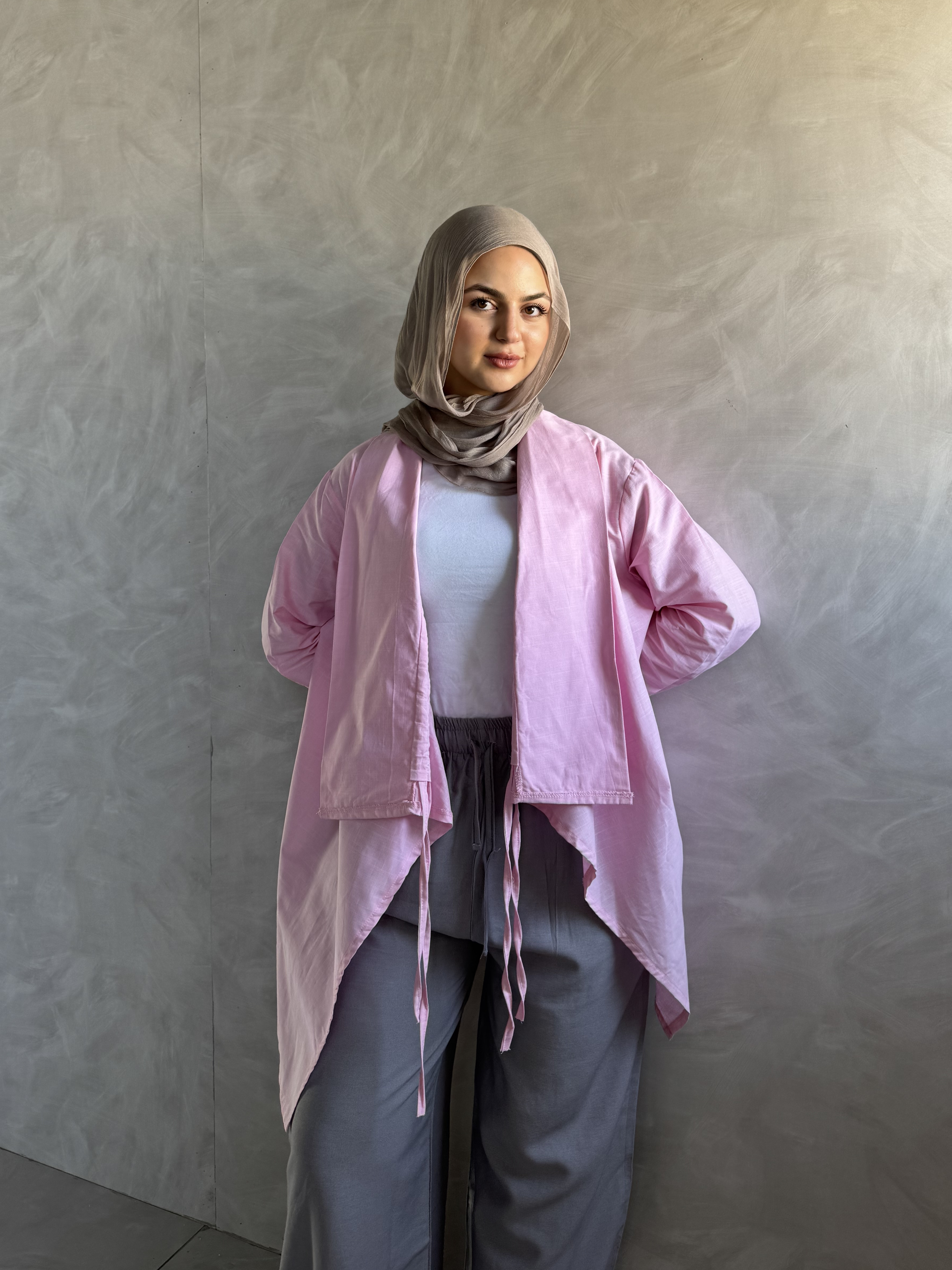 Wide Leg Pant - Gray