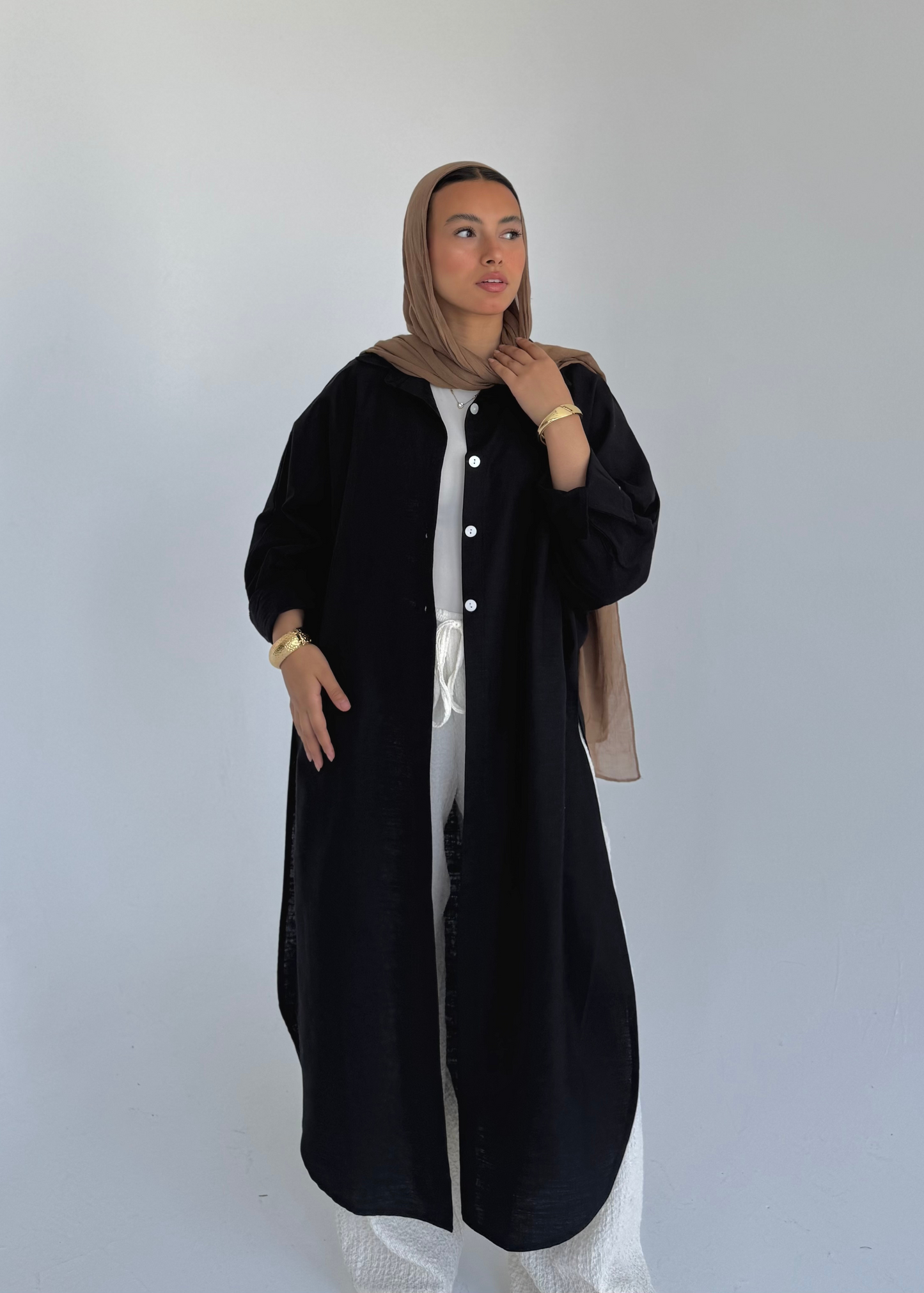 Long Shirt - Black